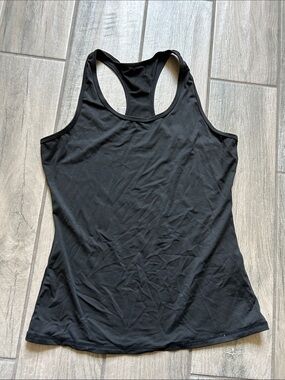 Women's Black Racerback Tank Top - Versatile Activewear
